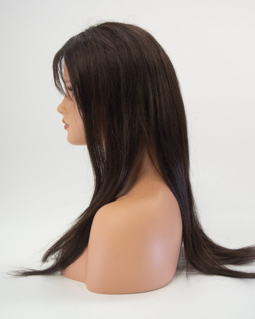 Dark Brown 60cm Synthetic Hair Wig