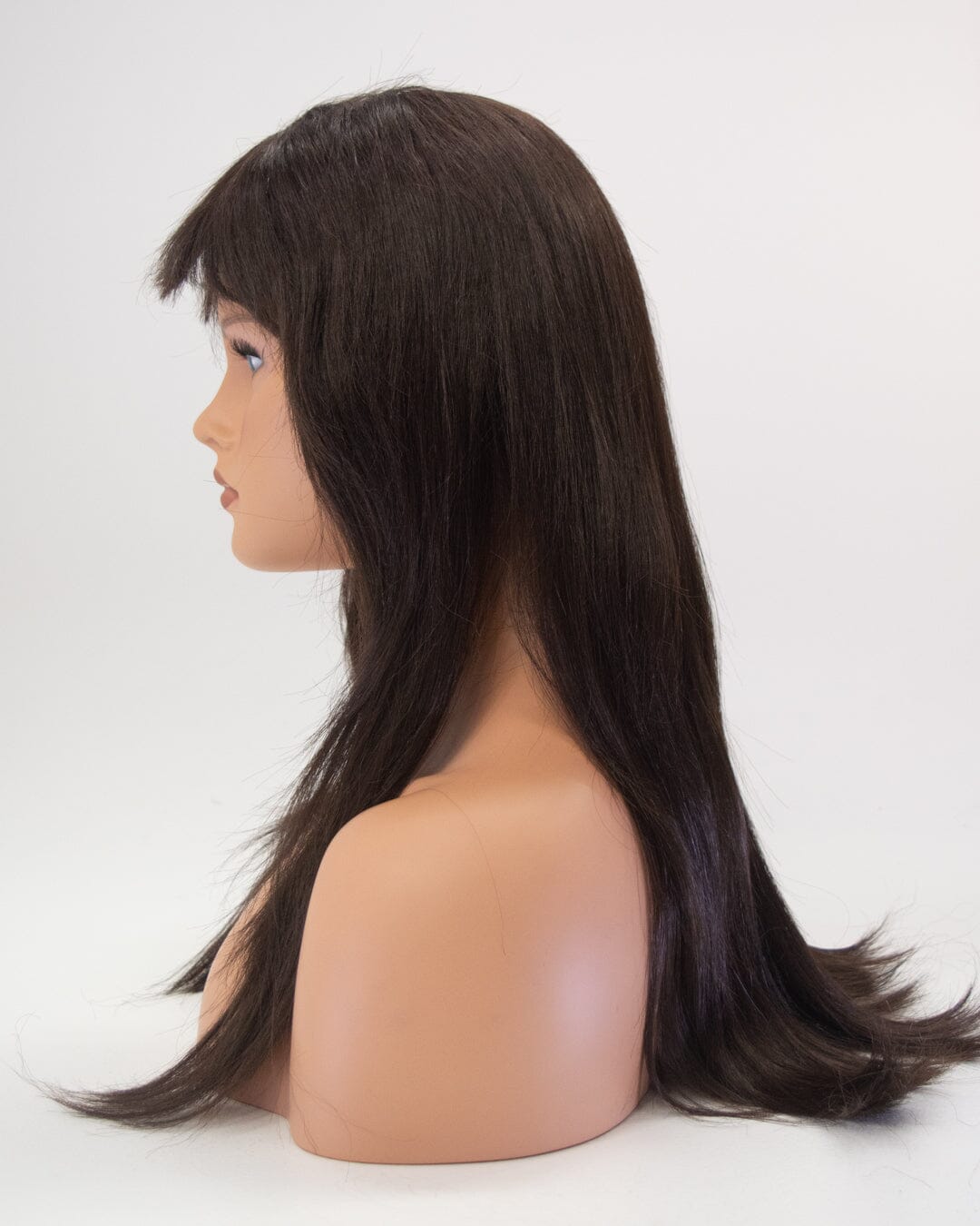 Dark Brown 60cm Synthetic Hair Wig