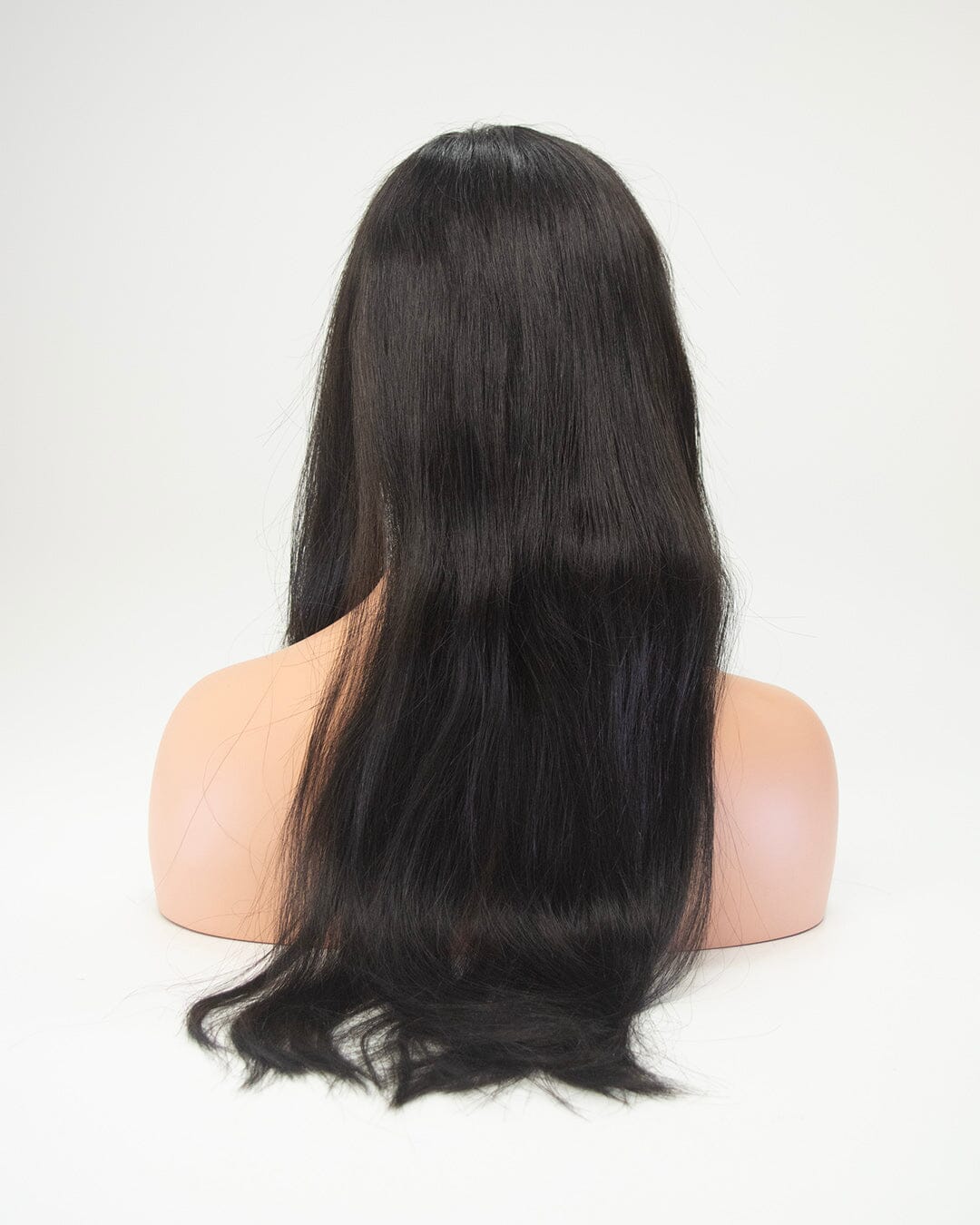 Dark Brown 70cm Lace Front Human Hair Wig