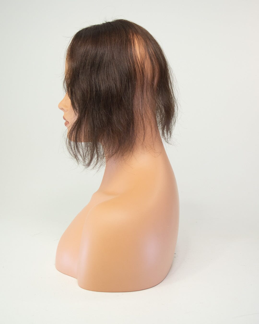 Dark Brown Short Human Hair Wig