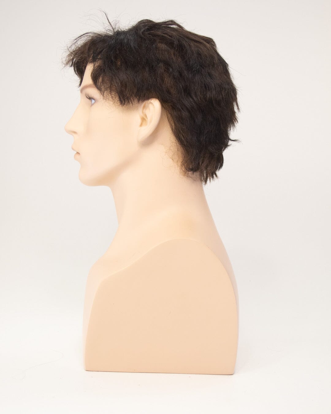 Dark Brown Short Lace Front Human Hair Wig