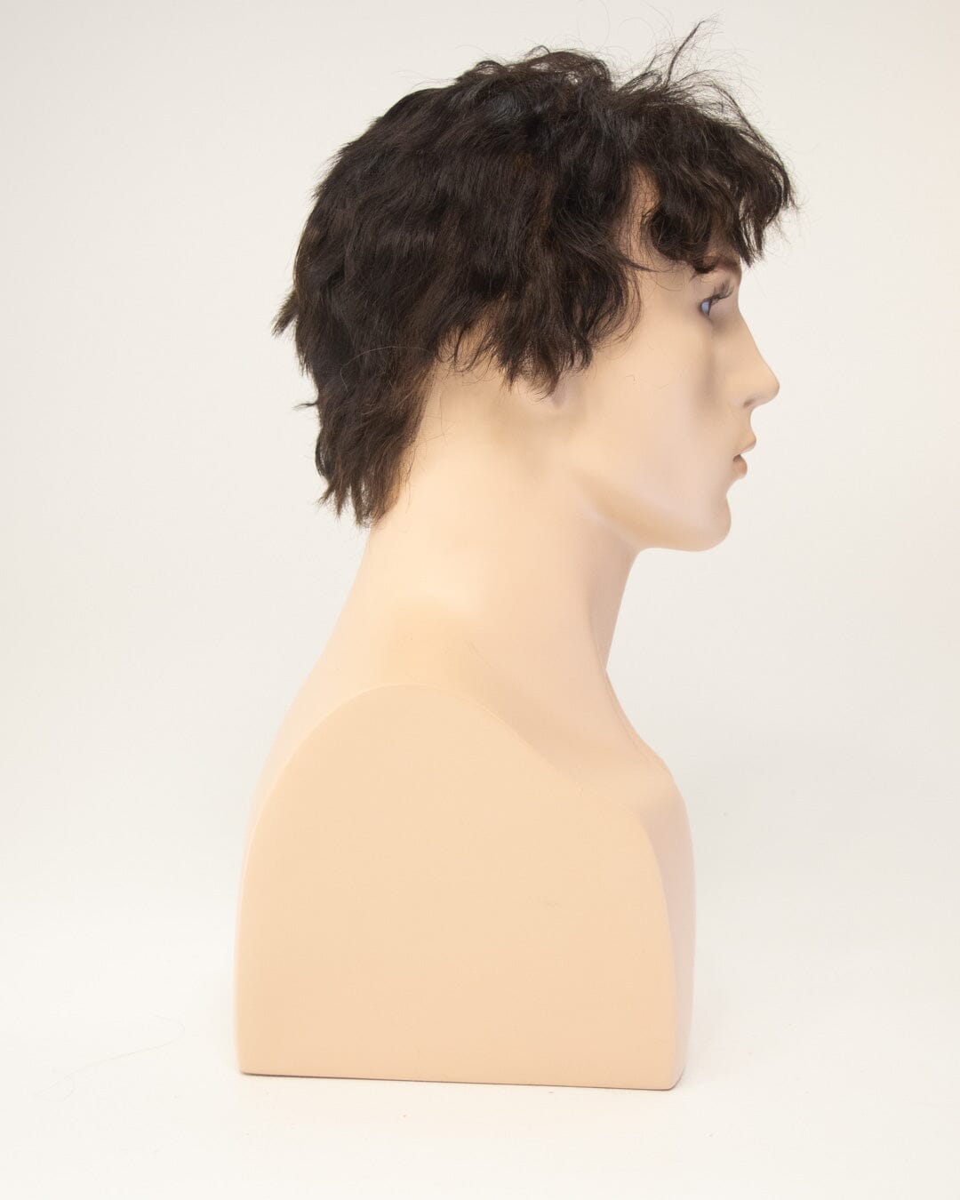 Dark Brown Short Lace Front Human Hair Wig