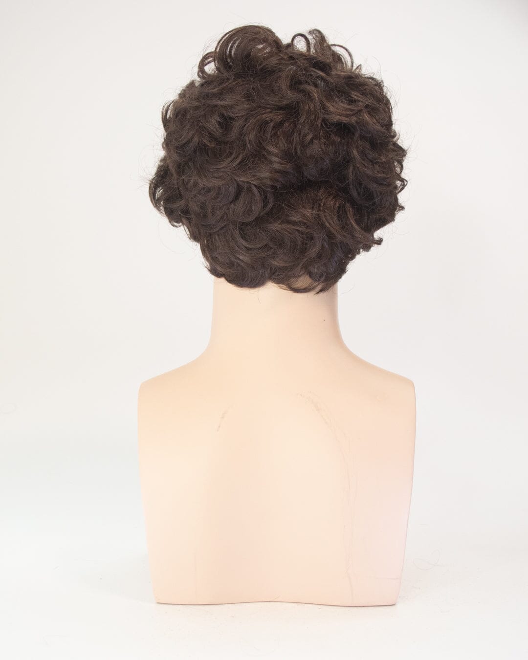 Dark Brown Short Synthetic Hair Wig