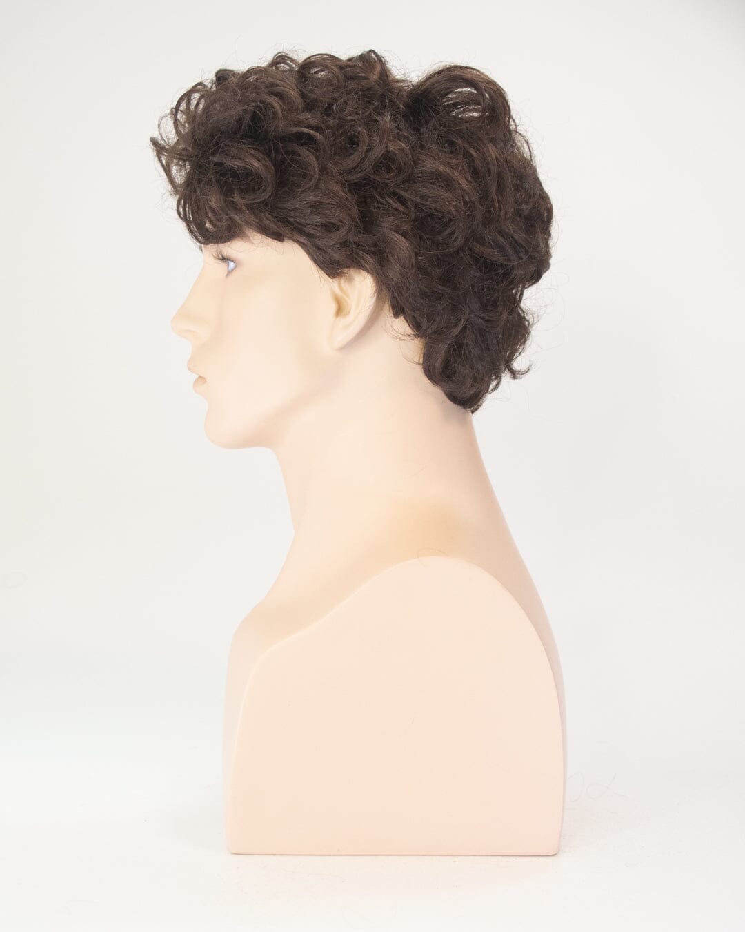 Dark Brown Short Synthetic Hair Wig