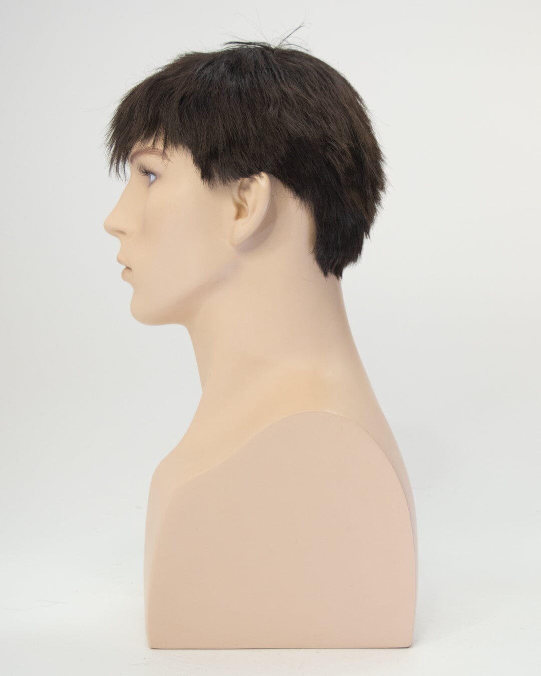 Dark Brown Short Synthetic Hair Wig