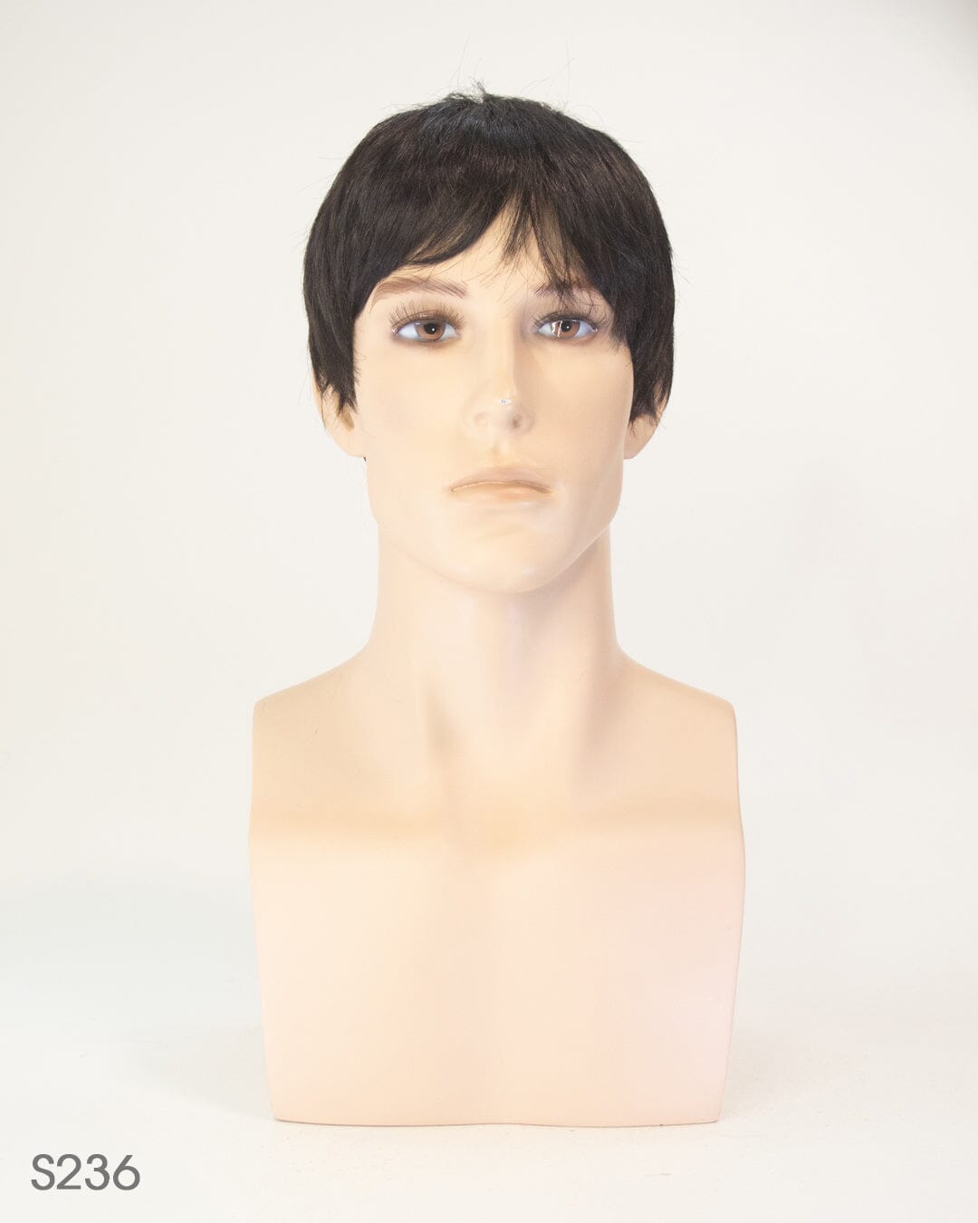 Dark Brown Short Synthetic Hair Wig