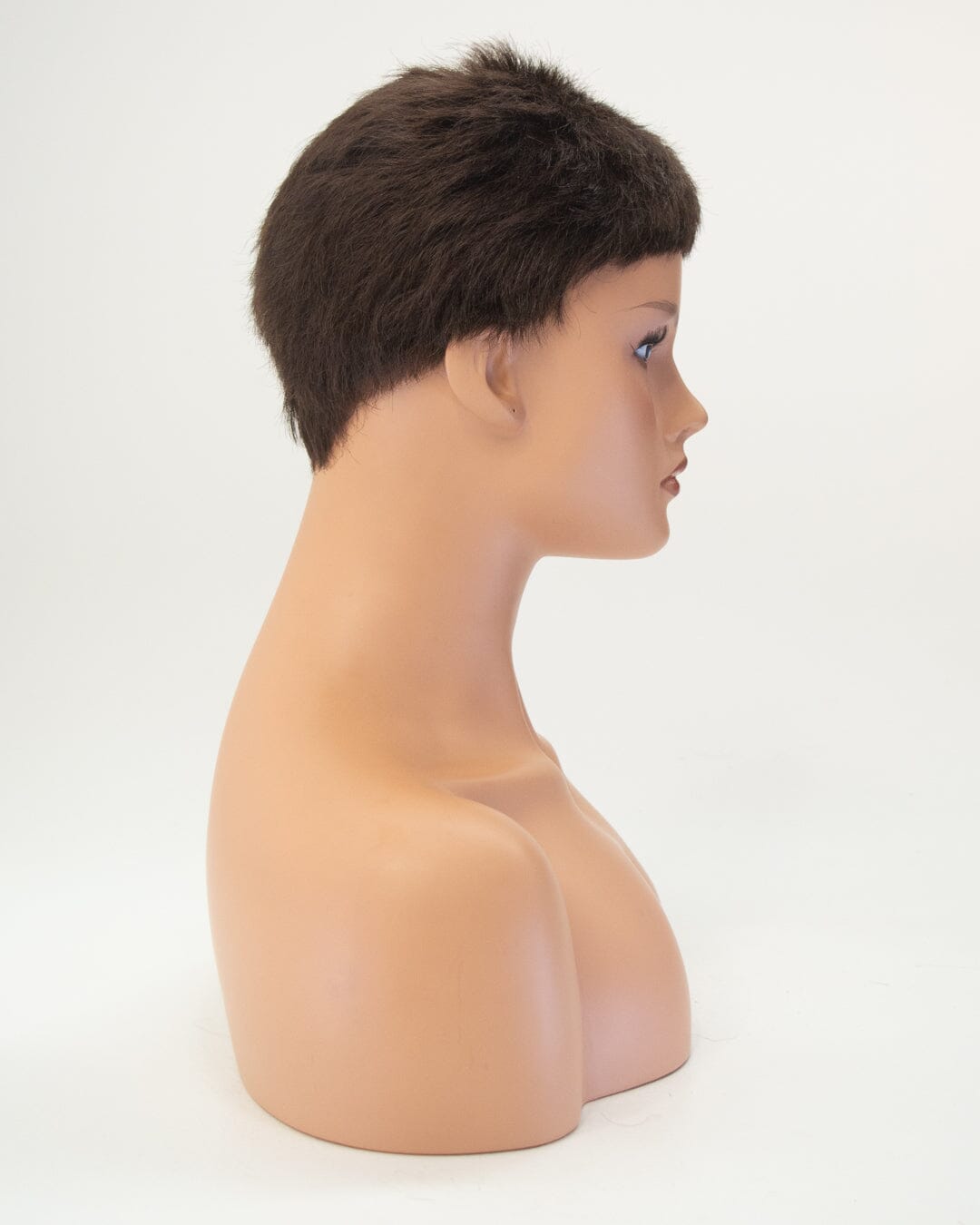 Dark Brown Short Synthetic Hair Wig