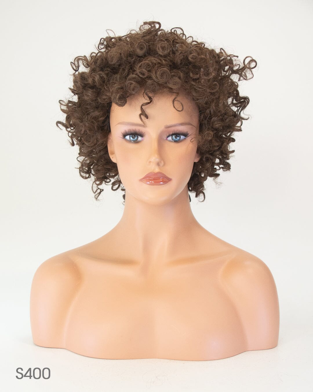 Dark Brown Synthetic Hair Afro Wig