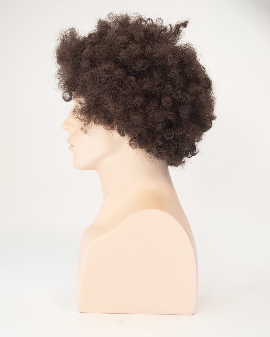 Dark Brown Synthetic Hair Afro Wig