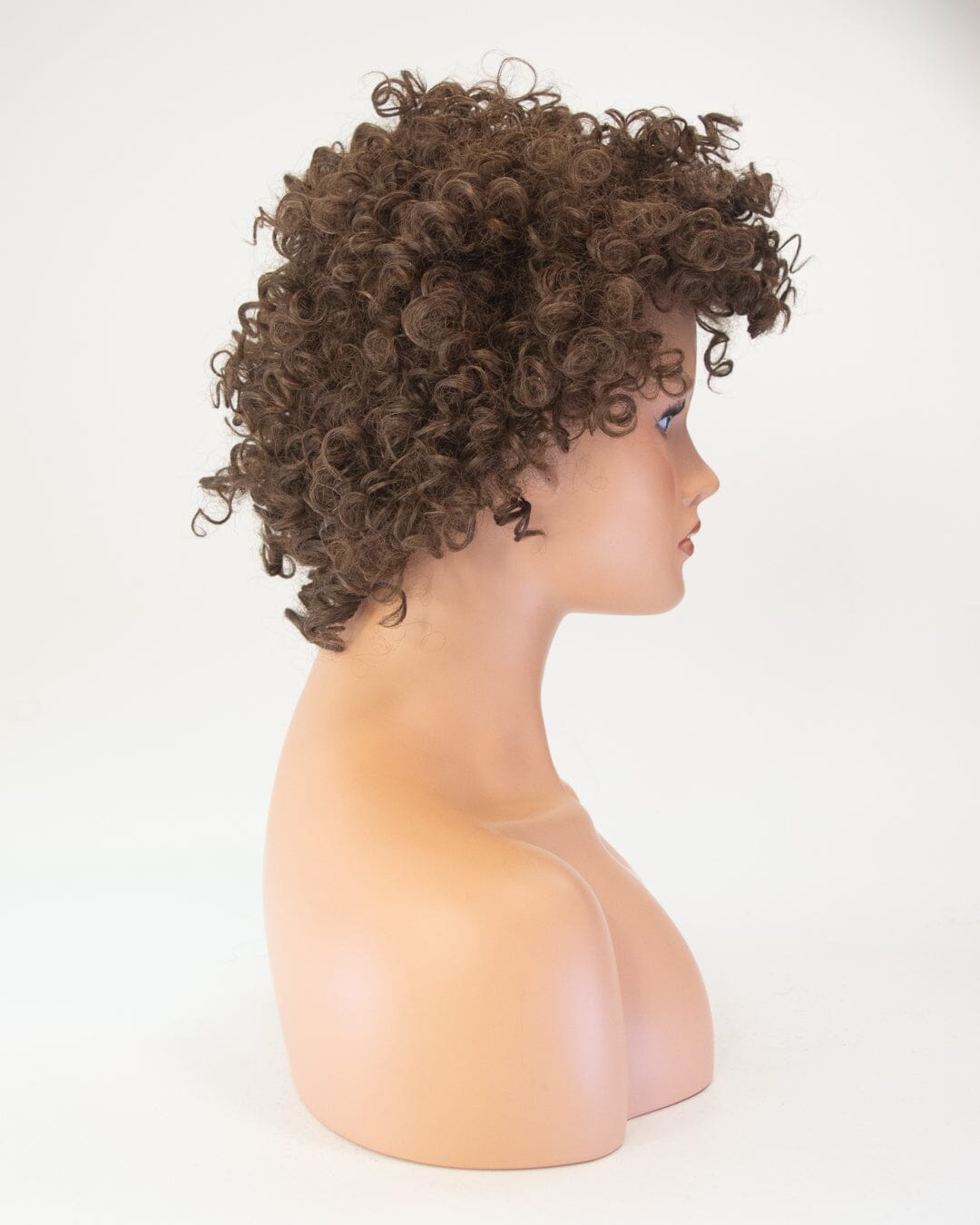 Dark Brown Synthetic Hair Afro Wig