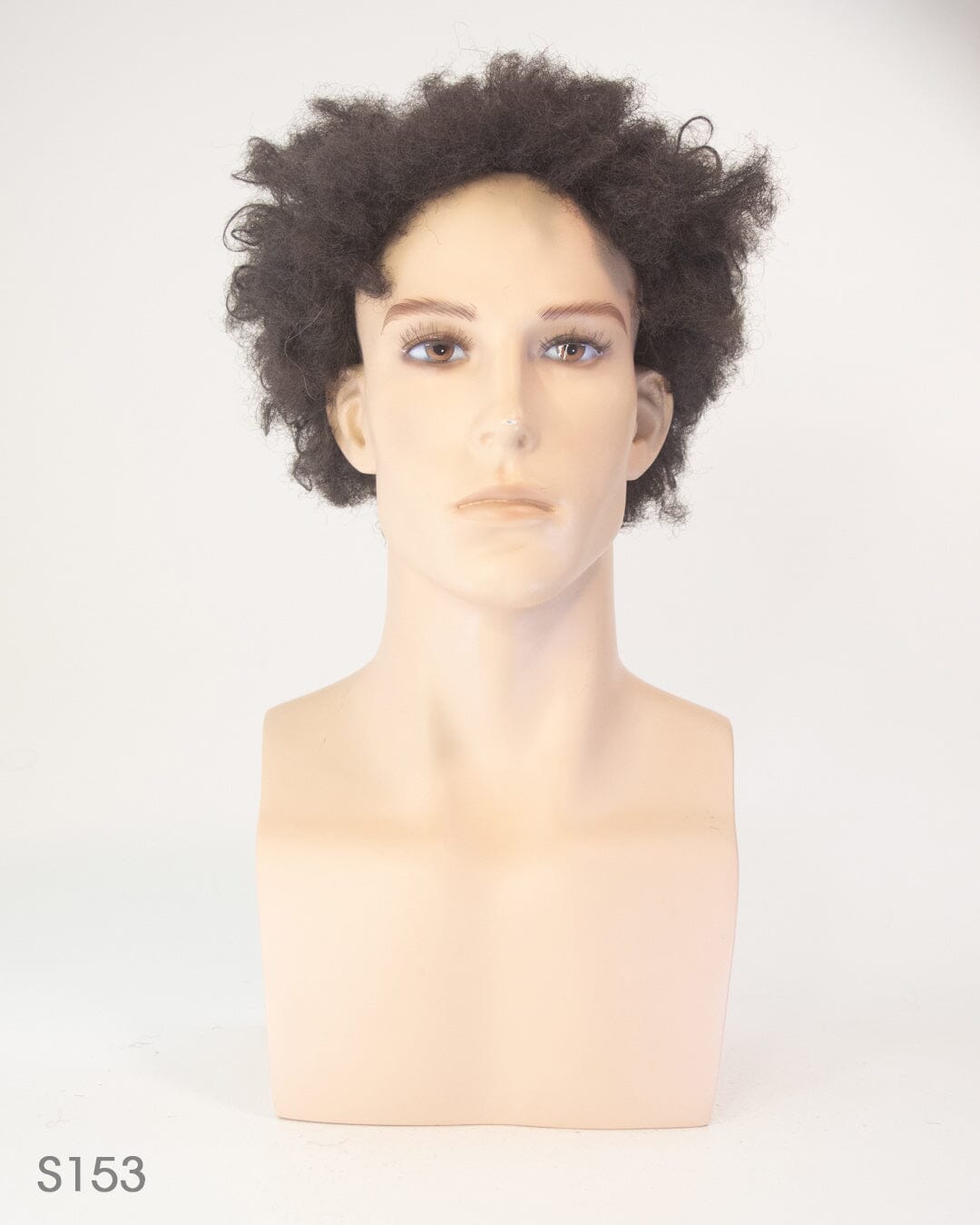 Dark Brown Synthetic Hair Afro Wig