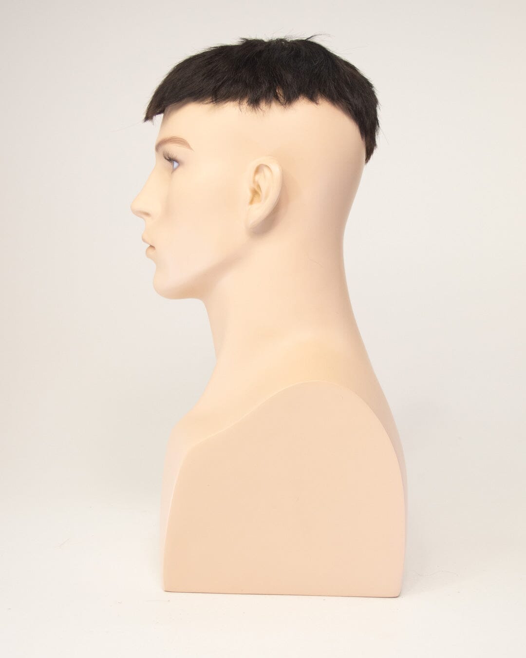 Dark Brown Toupee Human Hair Wig