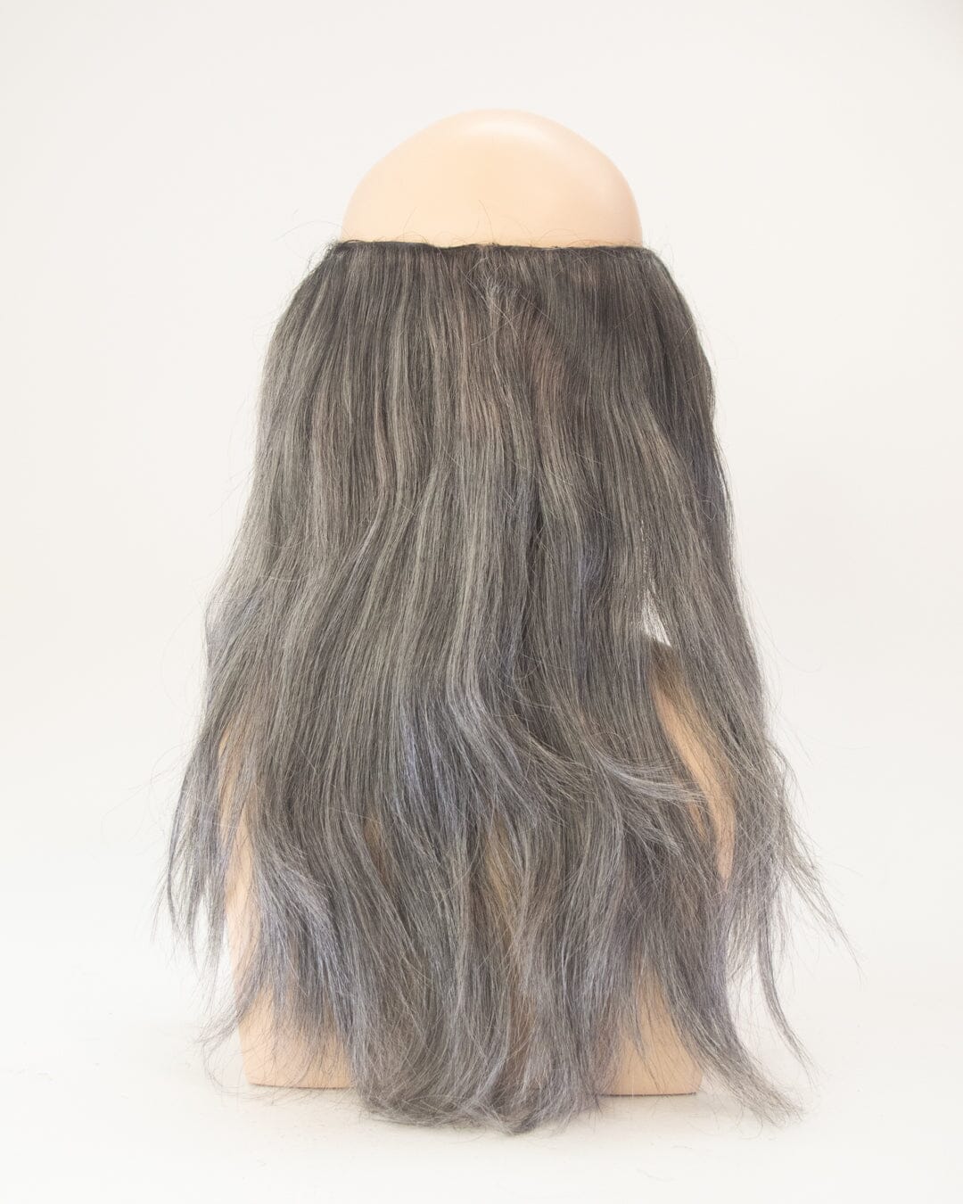 Grey 40cm Synthetic Hair Halo Wig