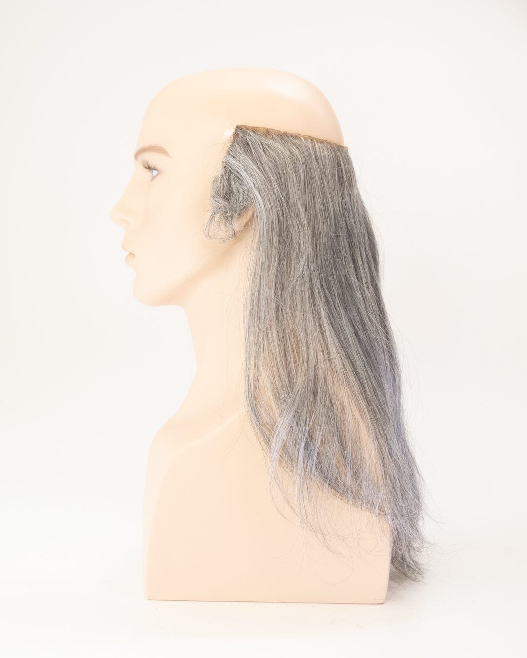 Grey 45cm Synthetic Hair Halo Wig