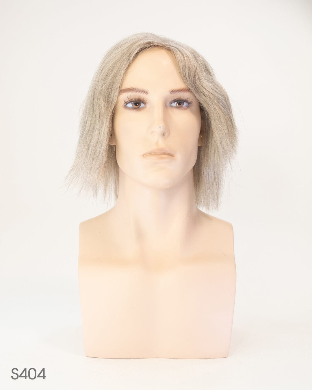 Grey Blonde 35cm Synthetic Hair Wig