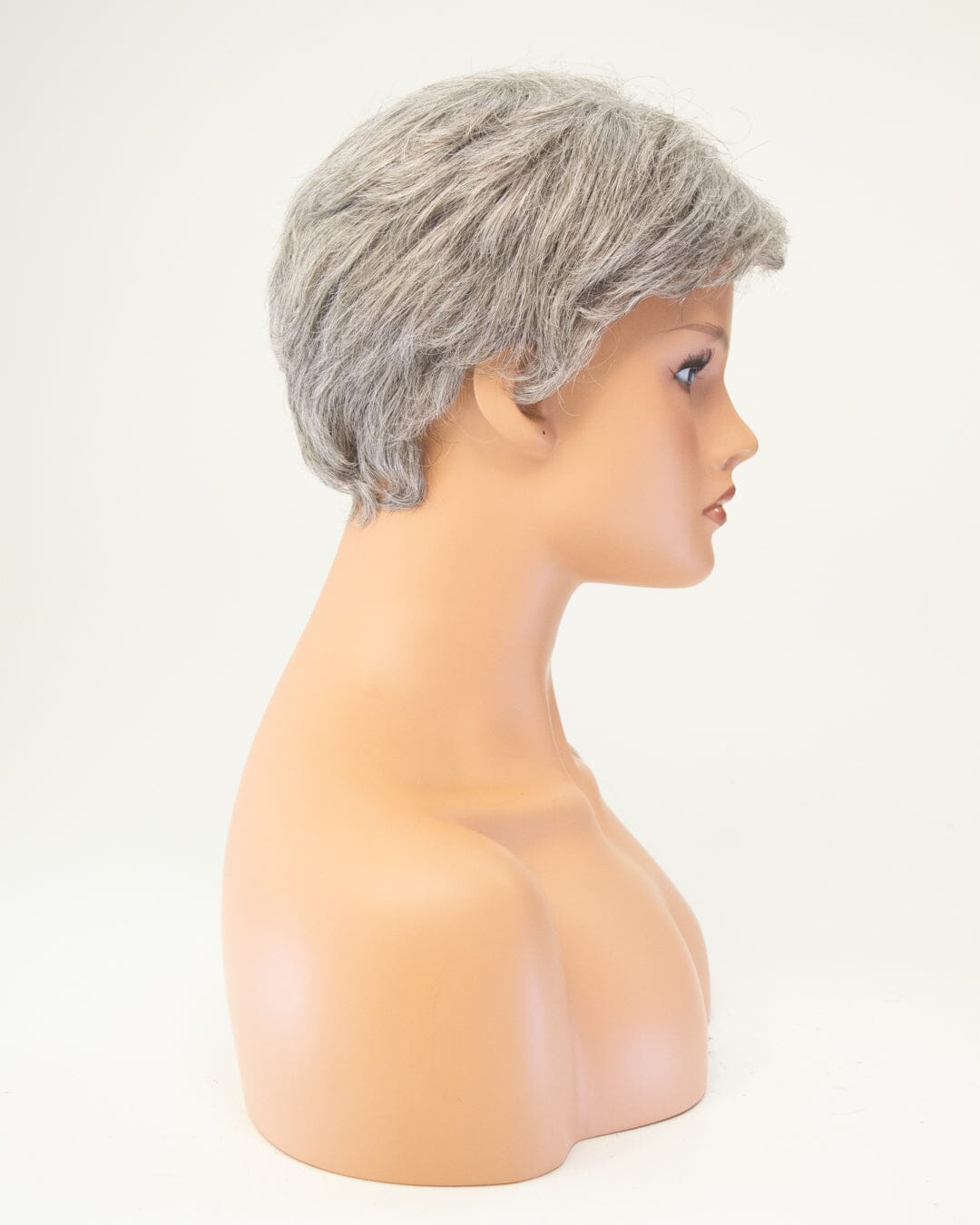 Grey Short Synthetic Hair Wig