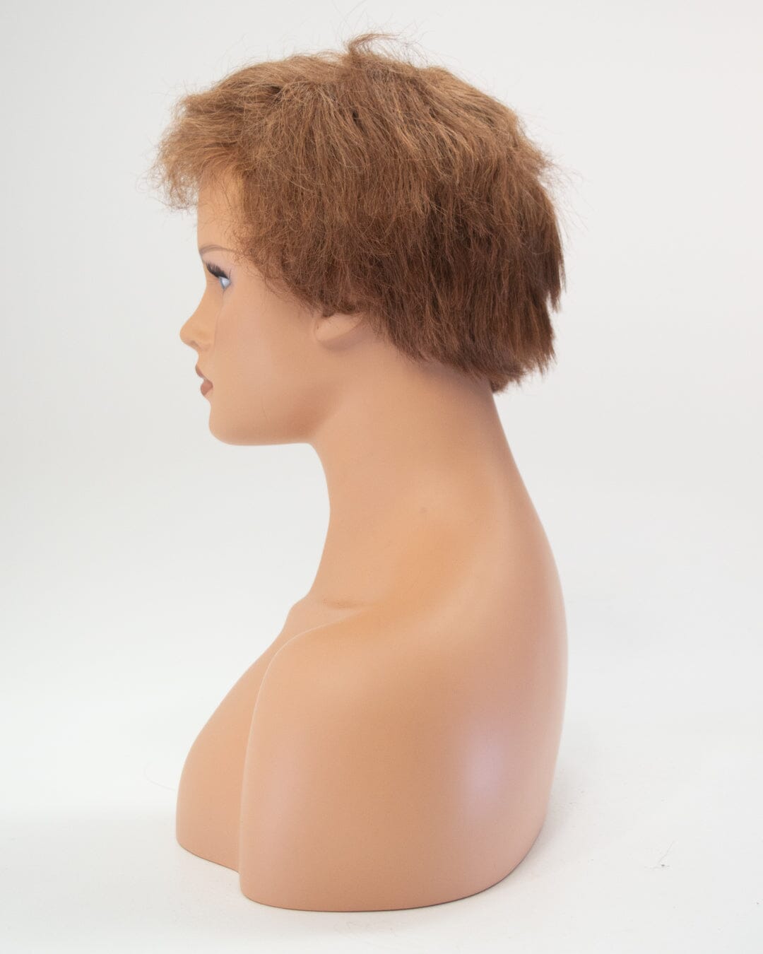 Light Auburn Short Synthetic Hair Wig