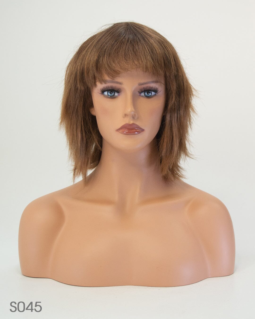 Light Brown 30cm Synthetic Hair Wig