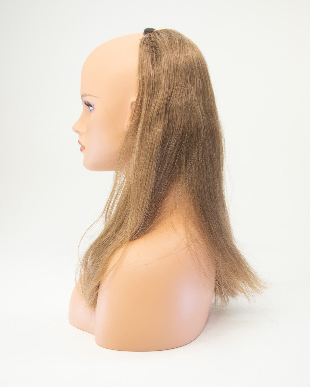 Light Brown 40cm Human Hair Wig