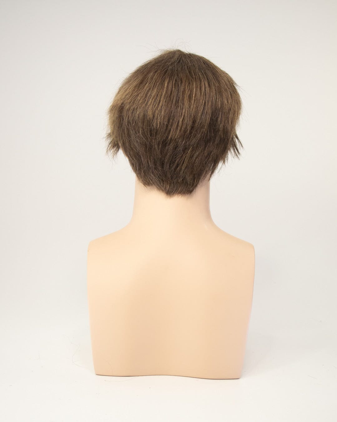 Light Brown Short Human Hair Wig