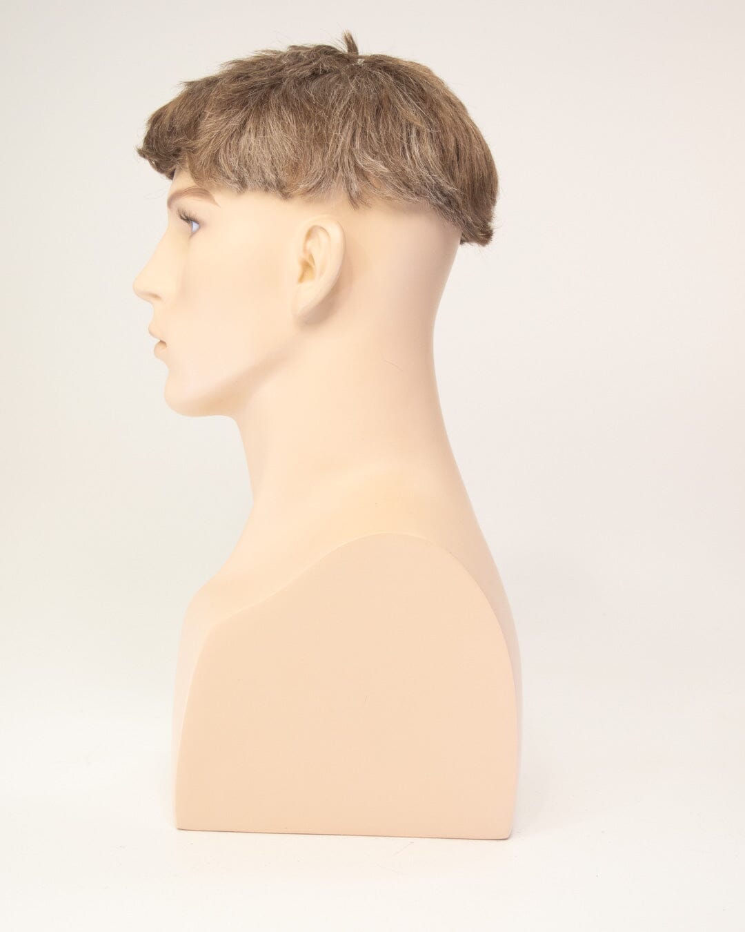 Light Brown Short Human Hair Wig