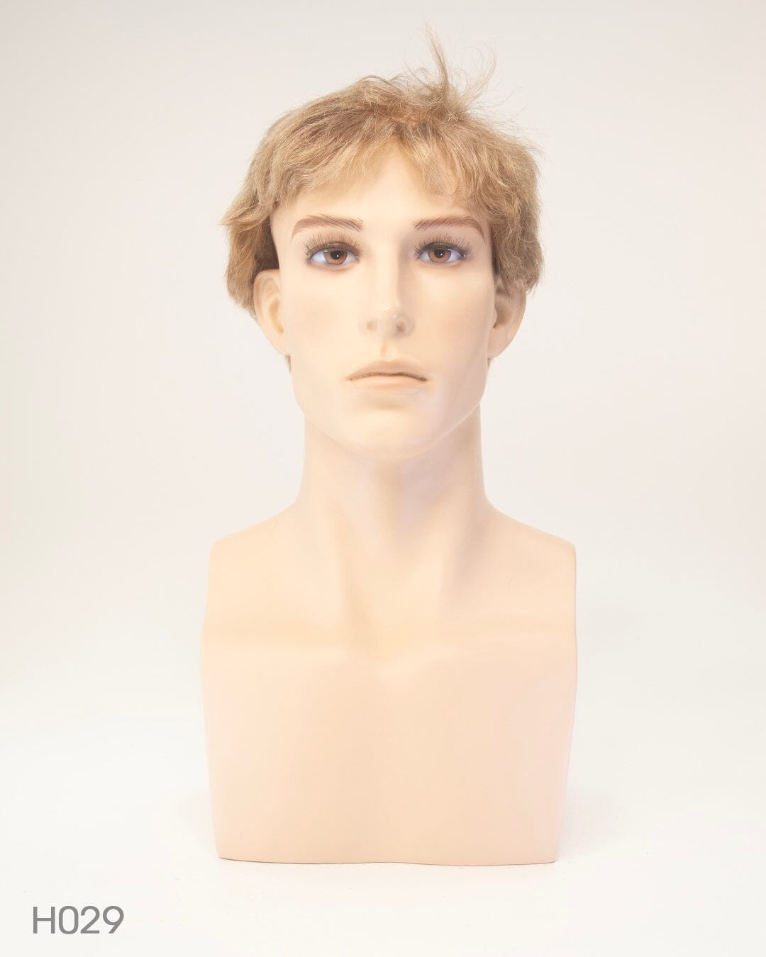 Light Brown Short Human Hair Wig