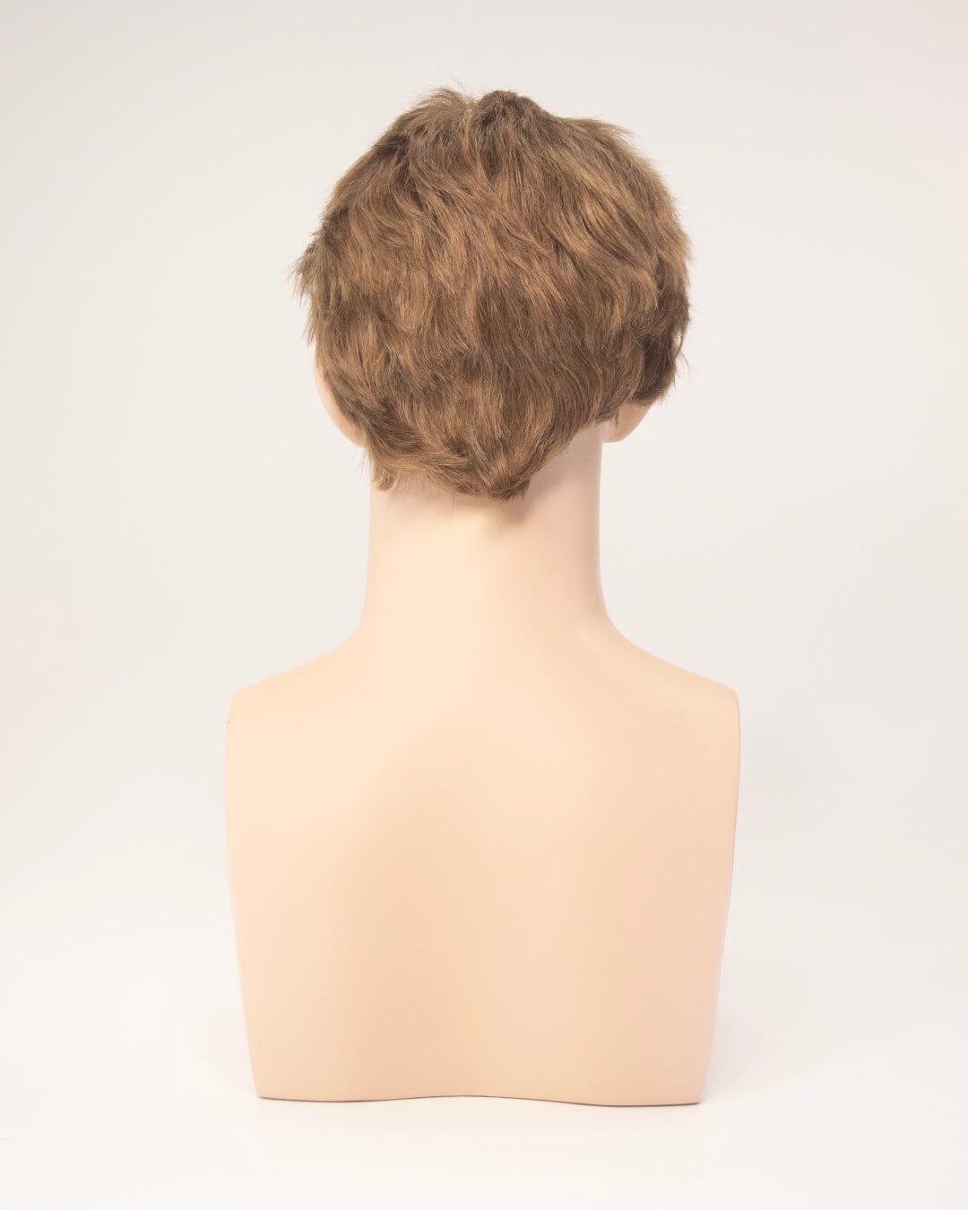 Light Brown Short Human Hair Wig