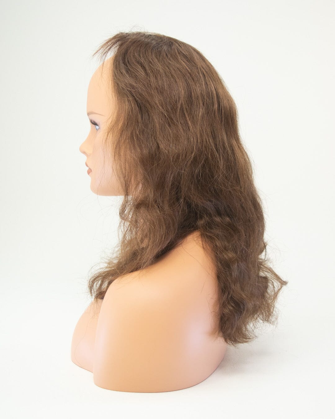 Med Brown 45cm Lace Front Human Hair Wig