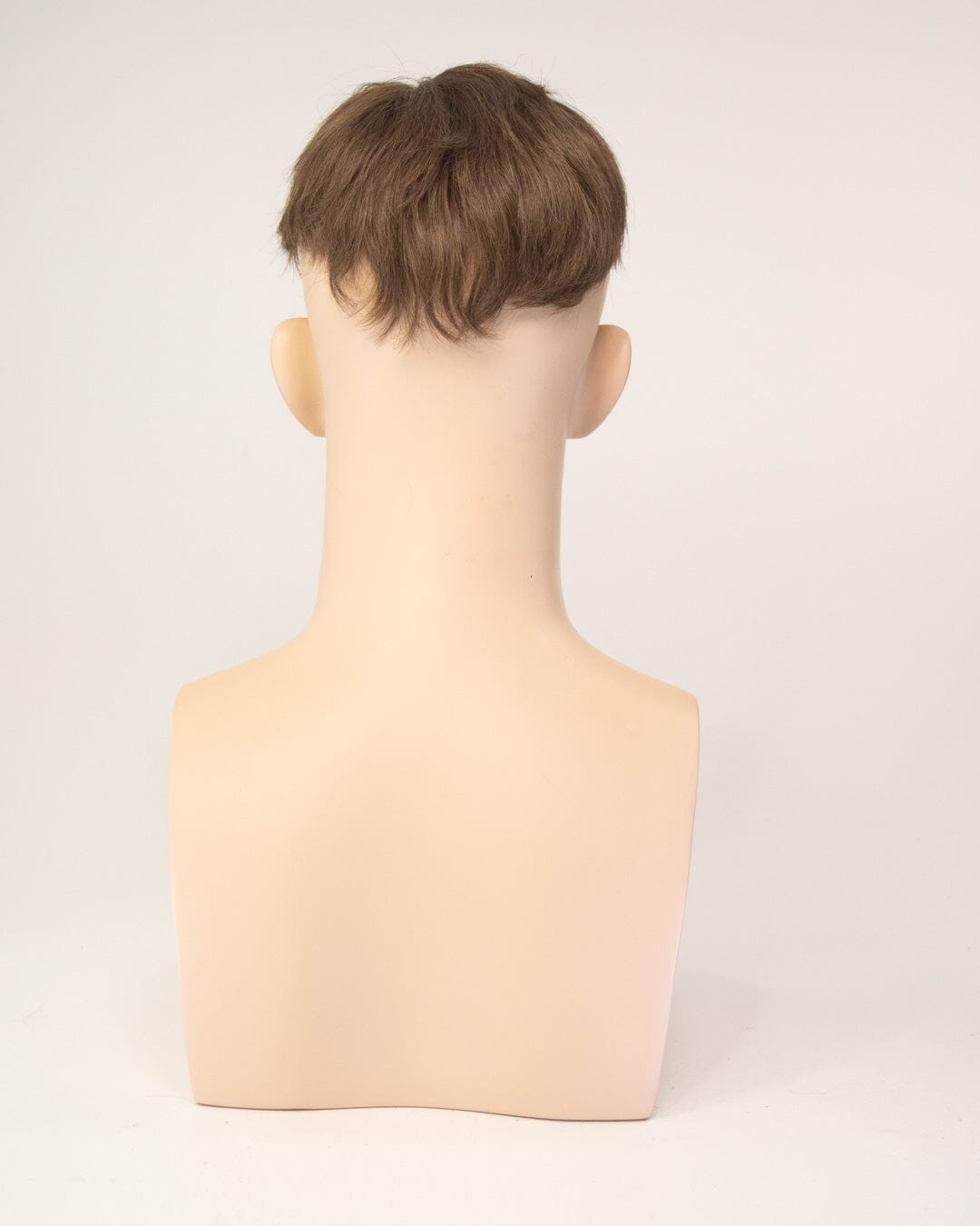 Med Brown Short Human Hair Wig