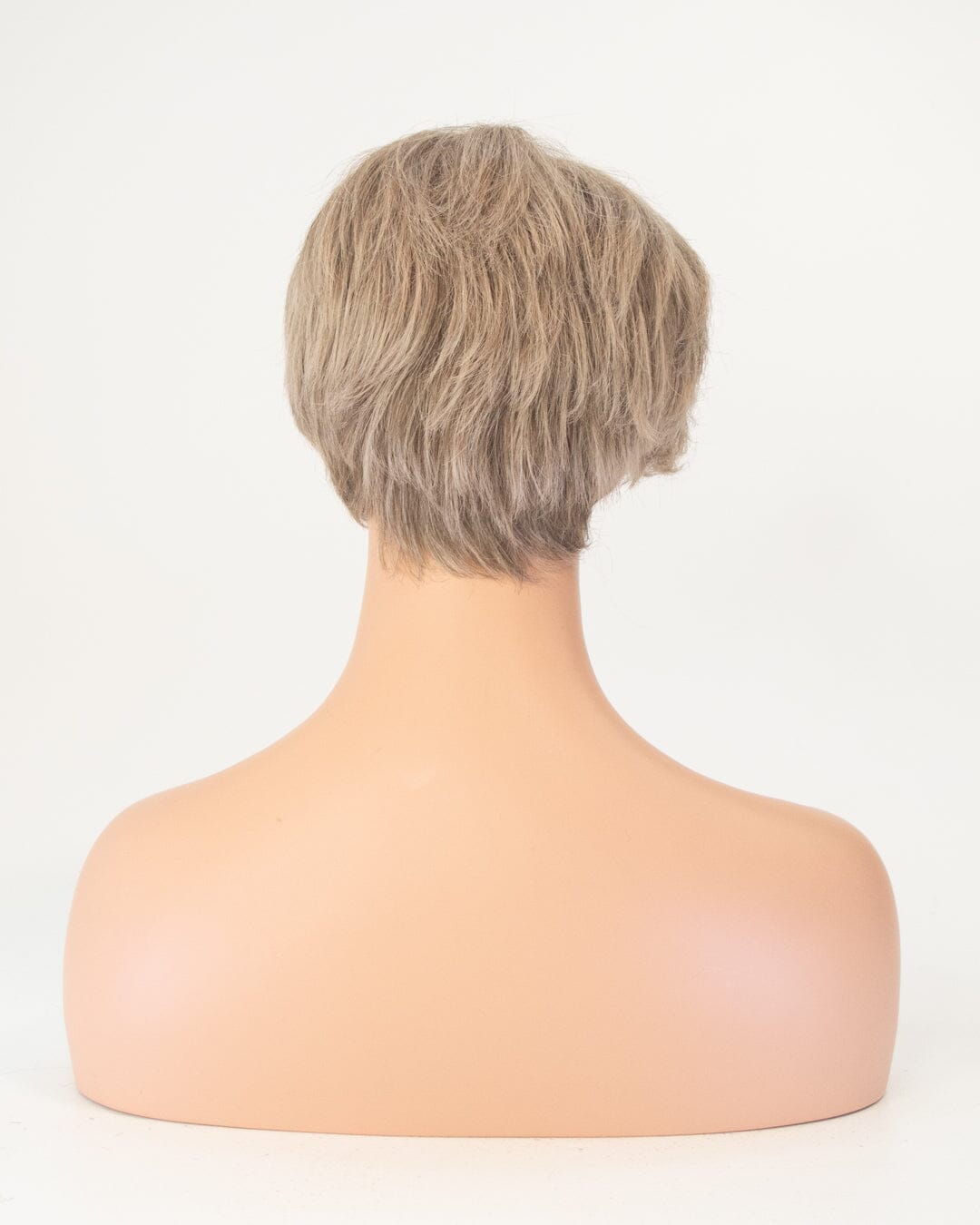 Mousey Brown Short Synthetic Hair Wig