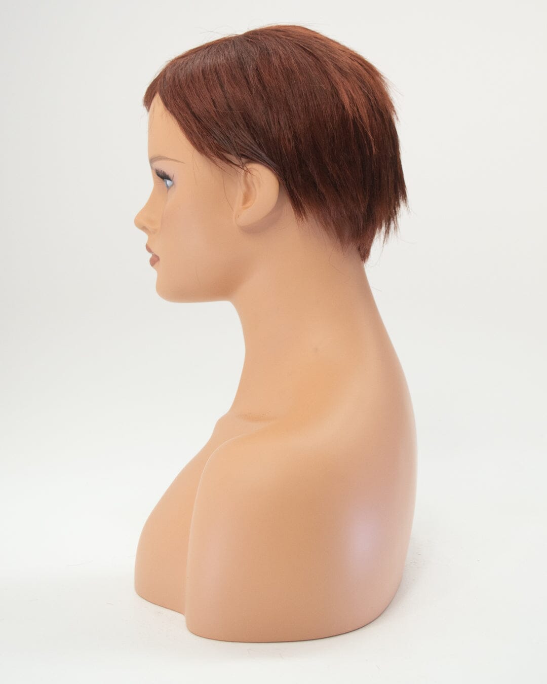 Red Brown Short Synthetic Hair Wig