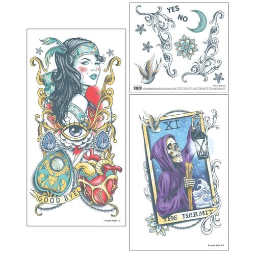 Temporary Tattoos- Fortune Teller Sleeve