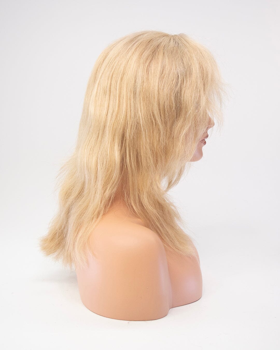 Warm Blonde 44cm Lace Front Human Hair Wig