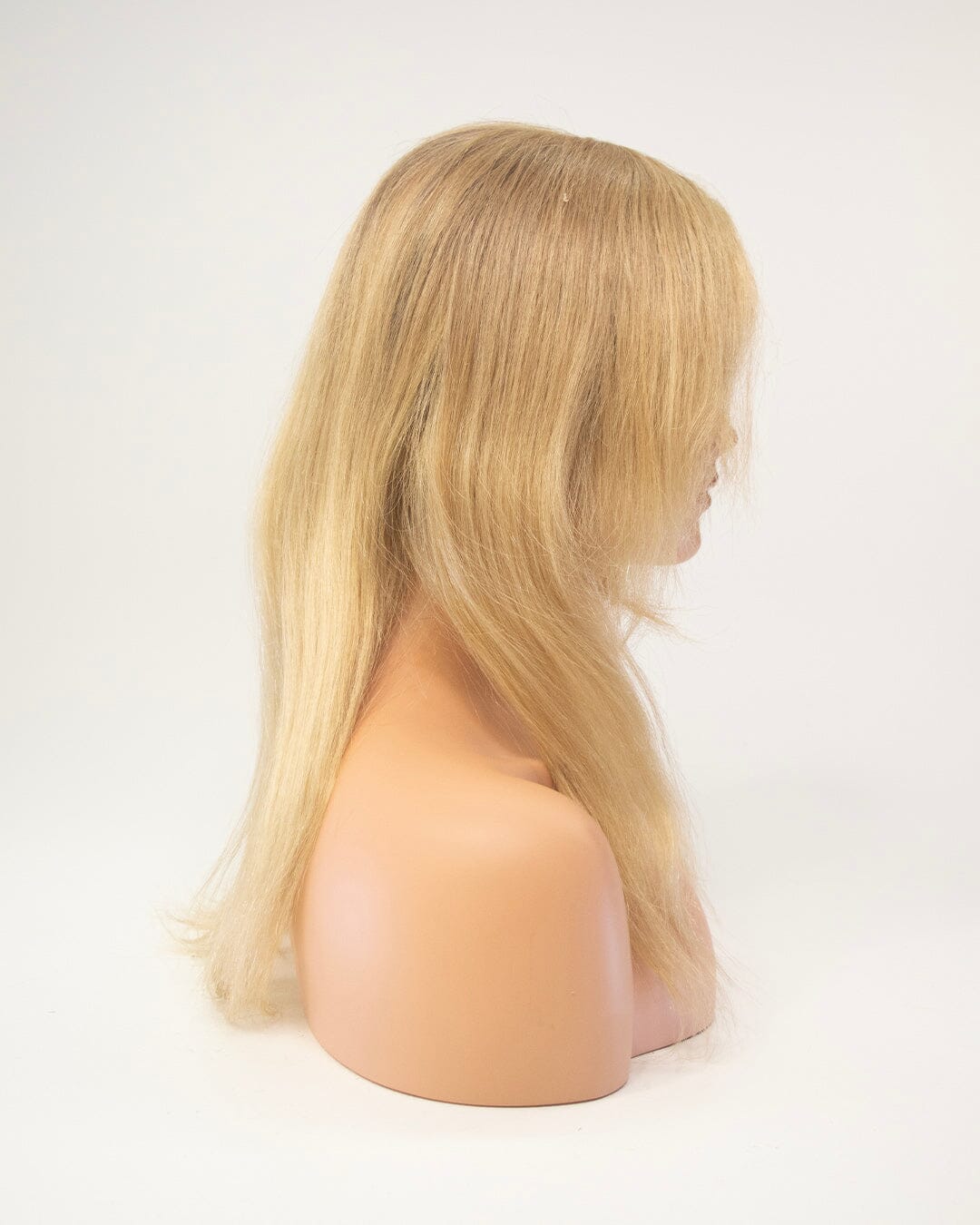 Warm Blonde 60cm Lace Front Human Hair Wig