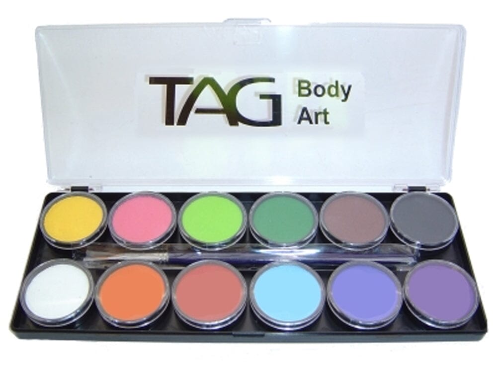 12 Colour Face Paint Palette