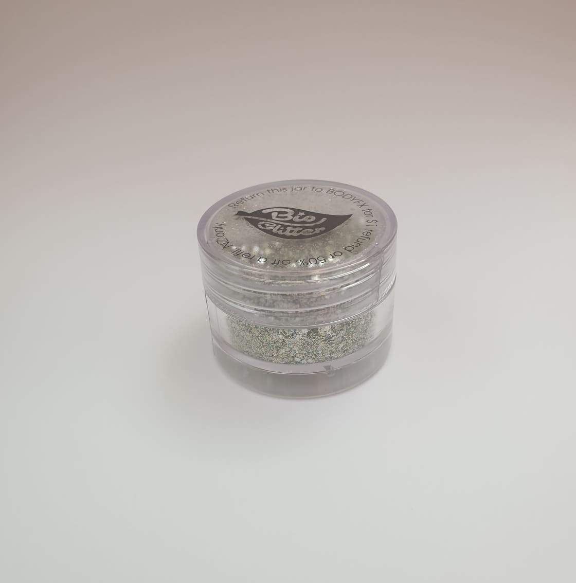 BIODEGRADABLE GLITTER ETHERIA SILVER MIX