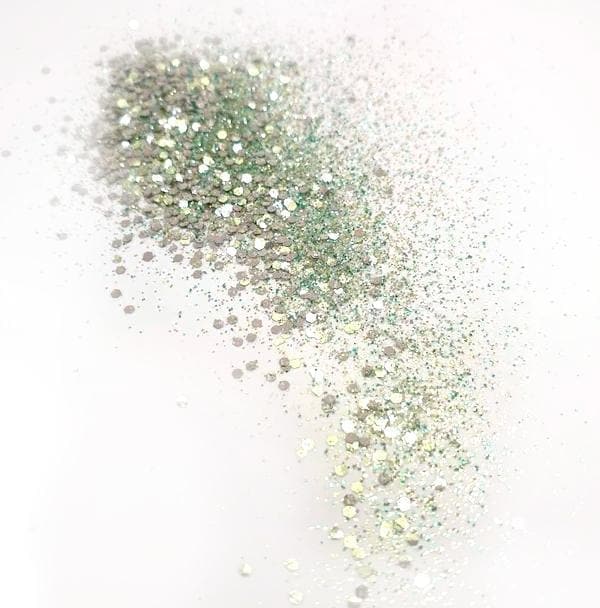 BIODEGRADABLE GLITTER ETHERIA SILVER MIX