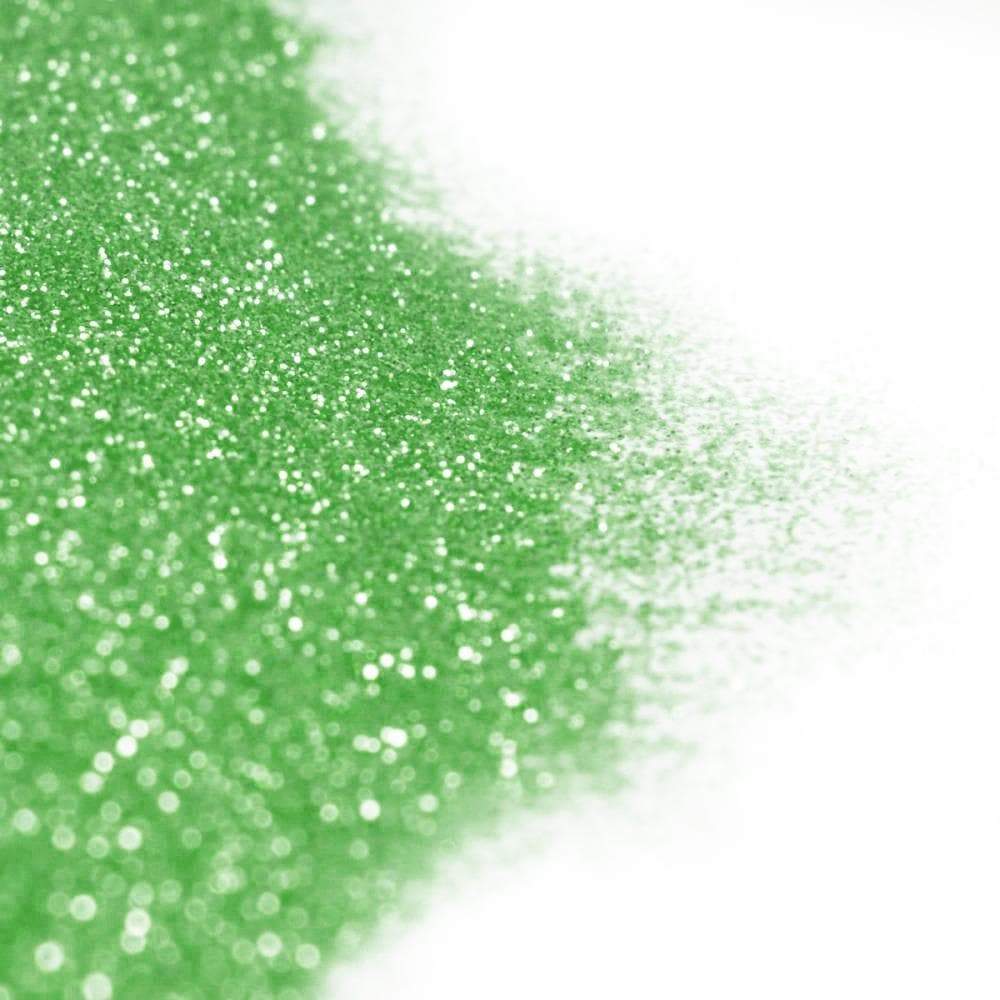 BIODEGRADABLE GLITTER FINE SPRING GREEN