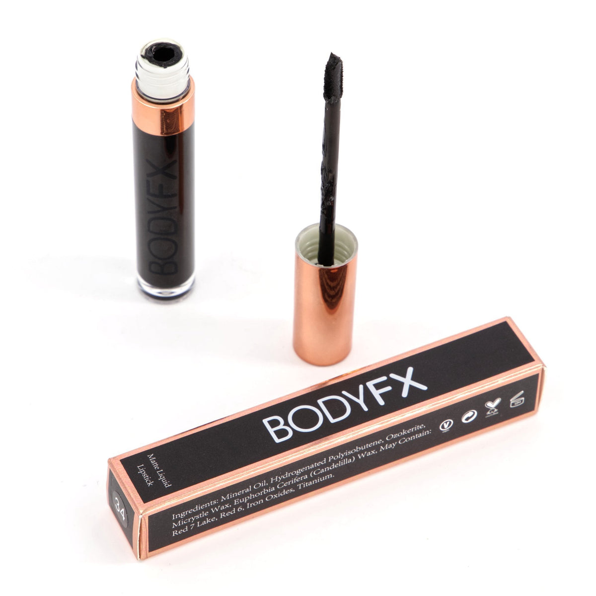 BODYFX LIQUID LIPSTICK - BLACK