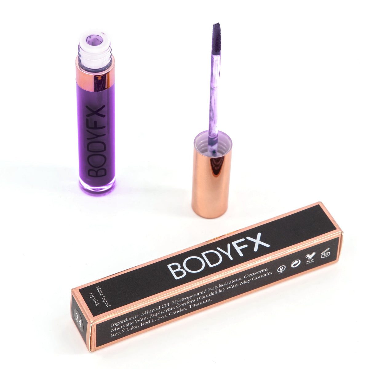 BODYFX LIQUID LIPSTICK - DARK PURPLE