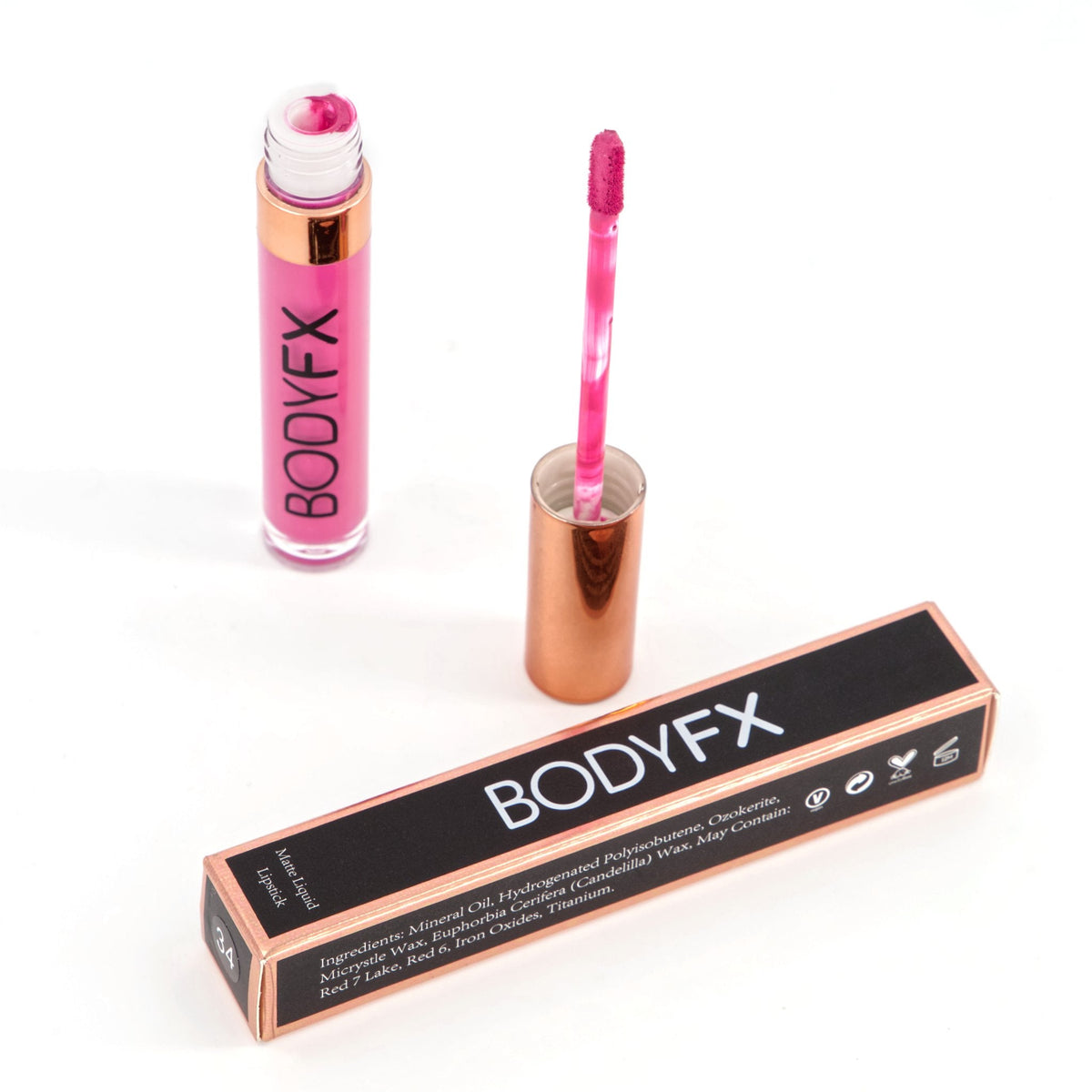 BODYFX LIQUID LIPSTICK - PINK