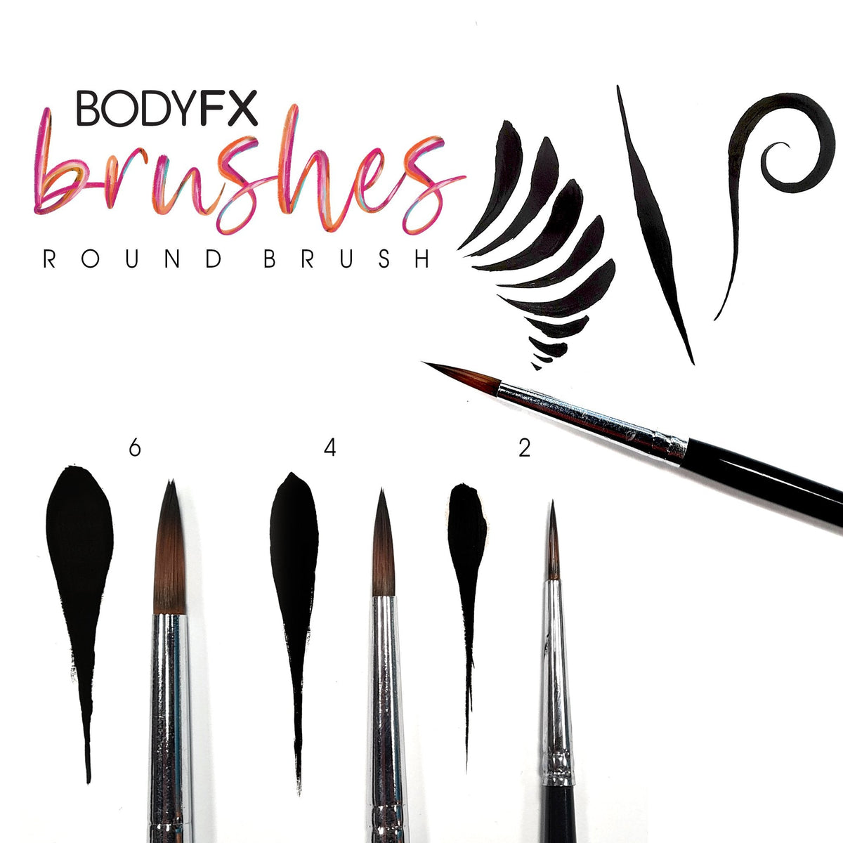 BODYFX ROUND BRUSH #4