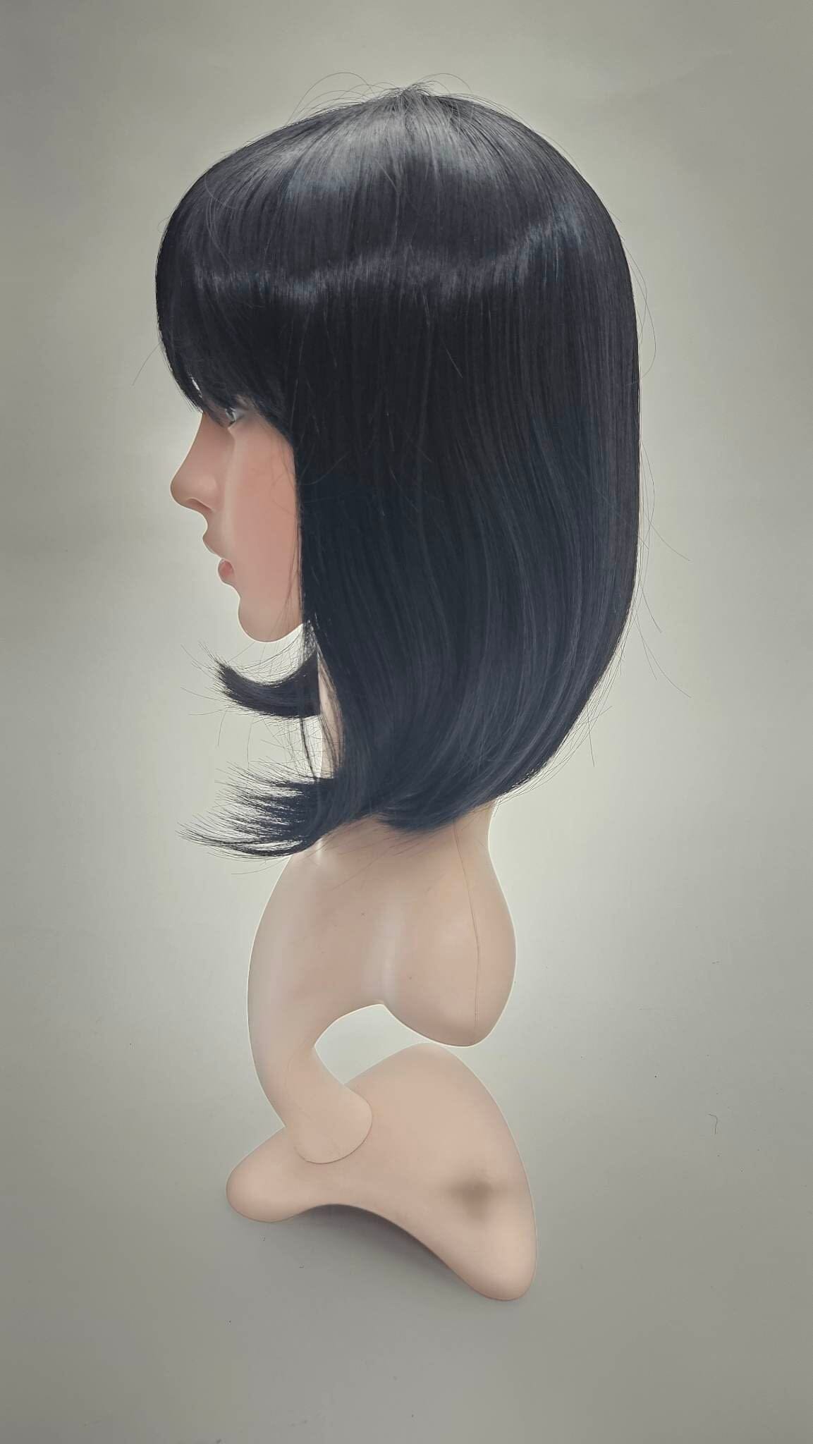 Edna- Black Bob with Fringe Wig