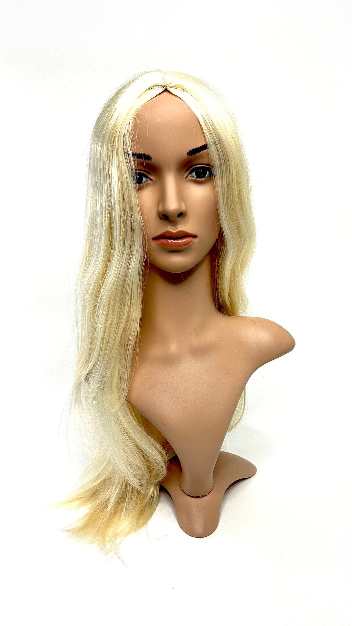 Elle - Long Straight Platinum Blonde