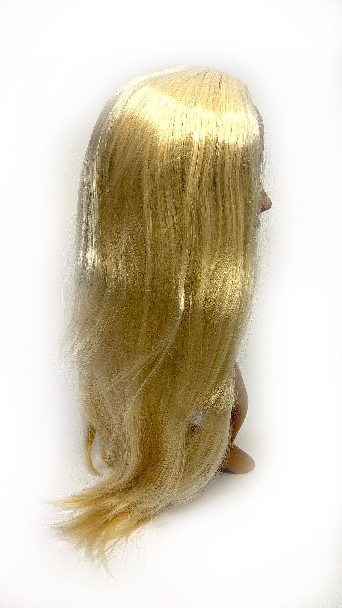 Elle - Long Straight Platinum Blonde