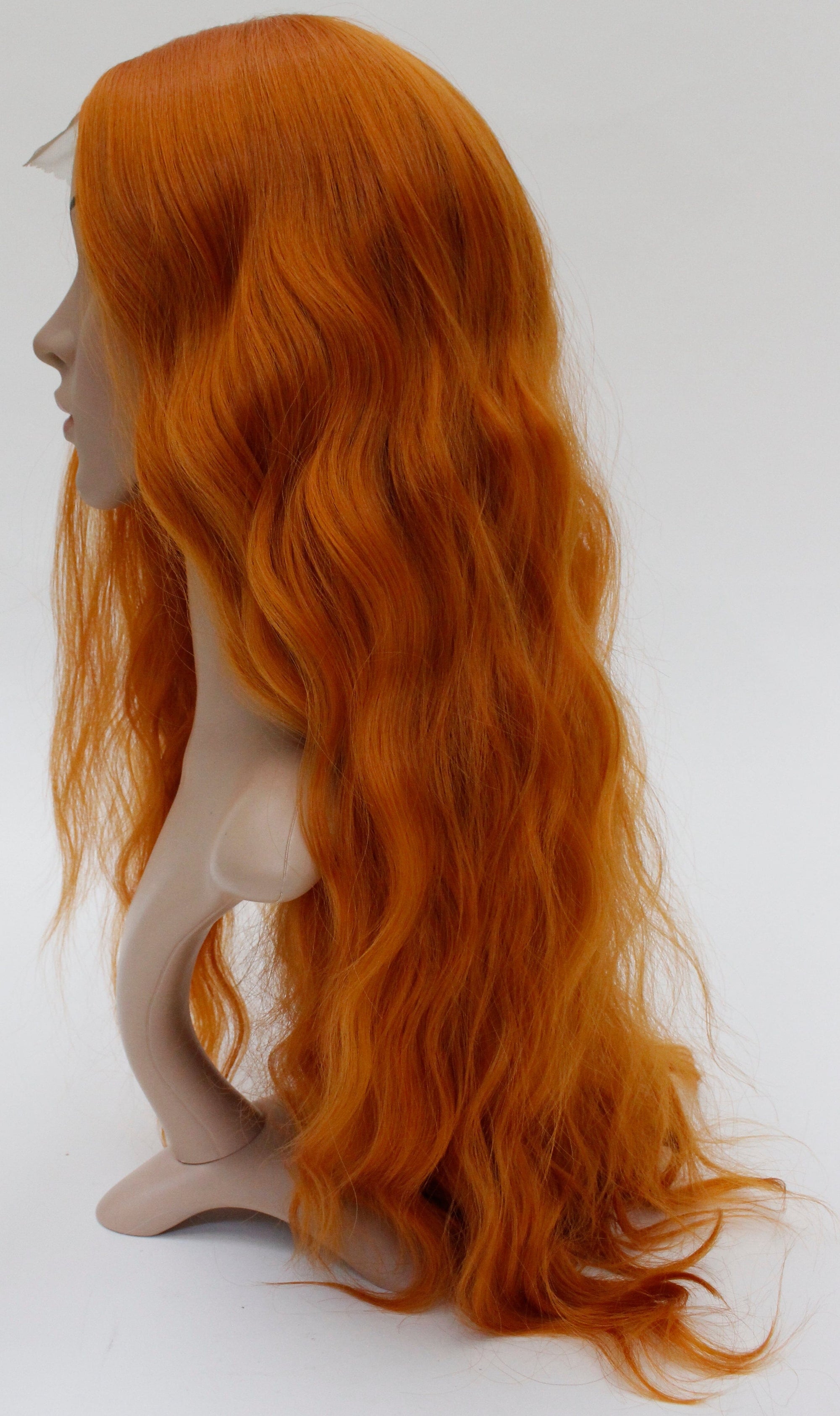 Fiona- Long Wavy Orange