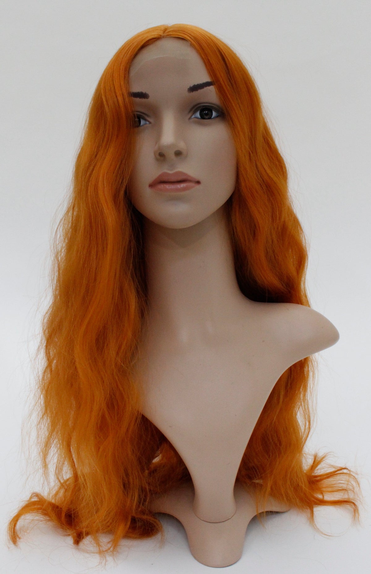 Fiona- Long Wavy Orange