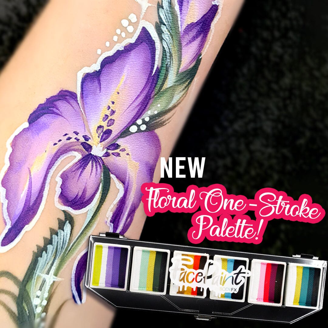 Floral One Stroke Palette