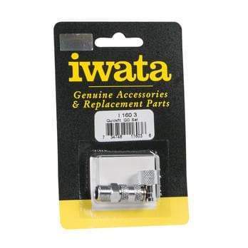 IWATA- QUICK DISCONNECT SET - AIRBRUSH ADAPTER &amp; HOSE COUPLER