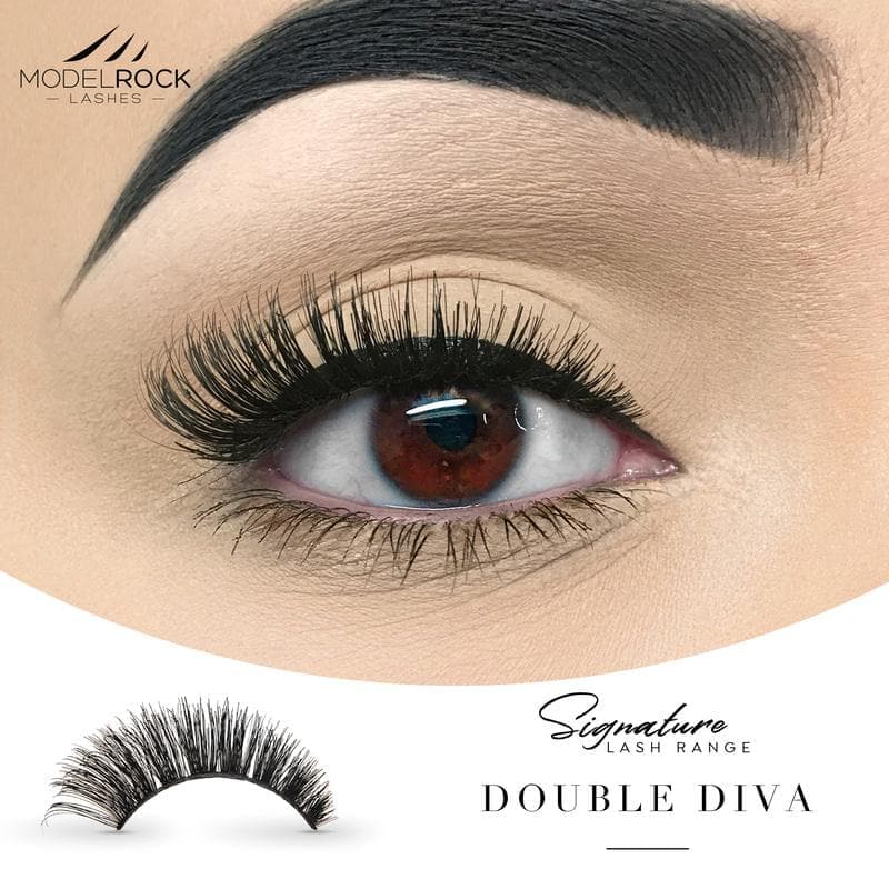 MODEL ROCK LASHES- DOUBLE DIVA